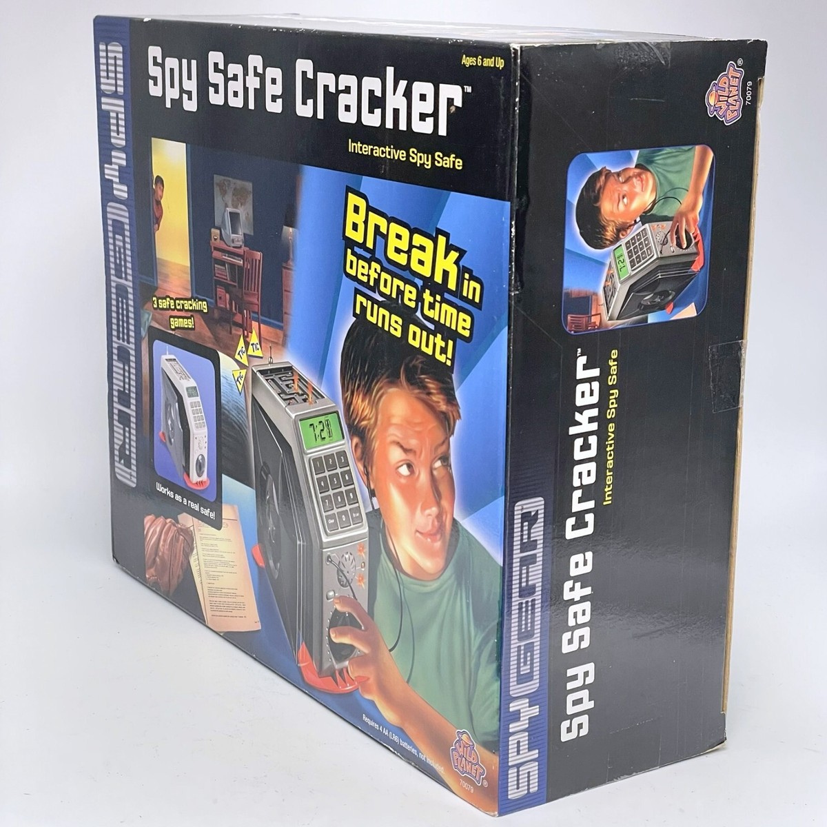 Spy Gear Safe Cracker Electronic Toy Vault 2003 for sale