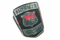 Morris 8 Acht Auto KüHlergrill Abzeichen Emaille Beschichtet Verchromt Ecs