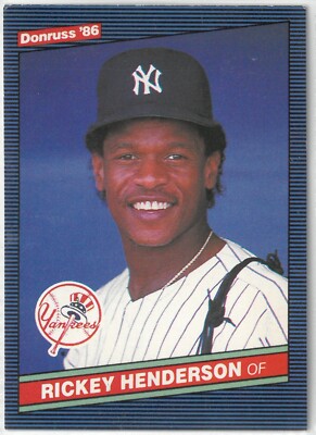1986 Donruss Baseball Cards (1-660) - Pick the Cards You Need to Finish Your Set