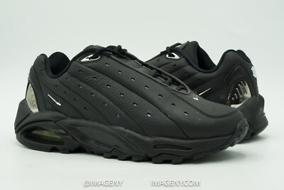 NIKE HOT STEP AIR TERRA NOCTA USED SIZE 5.5 DRAKE BLACK CHROME