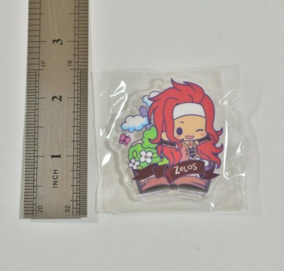 Tales of Series Zelos Wilder Mini Acrylic Pin Badge Japan Anime #B1355