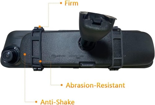 WOLFBOX Mirror Dash Cam Mounting Straps Suitable for Mirror Camera G900/G840S - Picture 6 of 7