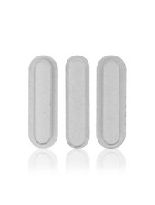 Hard Buttons Set Power / Volume Compatible For iPad 5 / iPad 6 - White