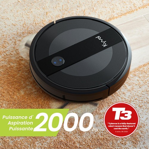 Kyvol 2000Pa WiFi Robot Vacuum Cleaner Self-Charging 150mins Runtime App Control - Picture 8 of 11