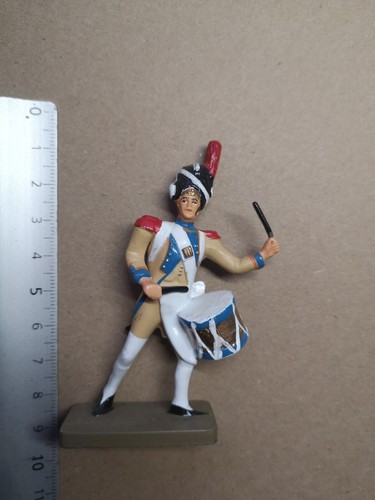 Figurine Historique 1/32 – Tambour Grenadier Carabinier De La Garde Empire – En Plomb Peint – Premier Empire – FIRST LEGION