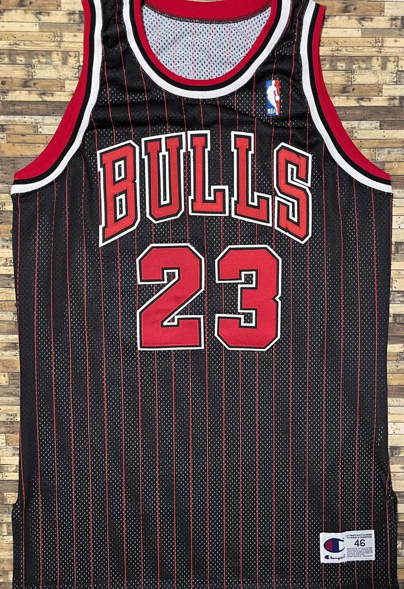 Authentic Vintage Champion Pro Cut NBA Chicago Bulls Michael