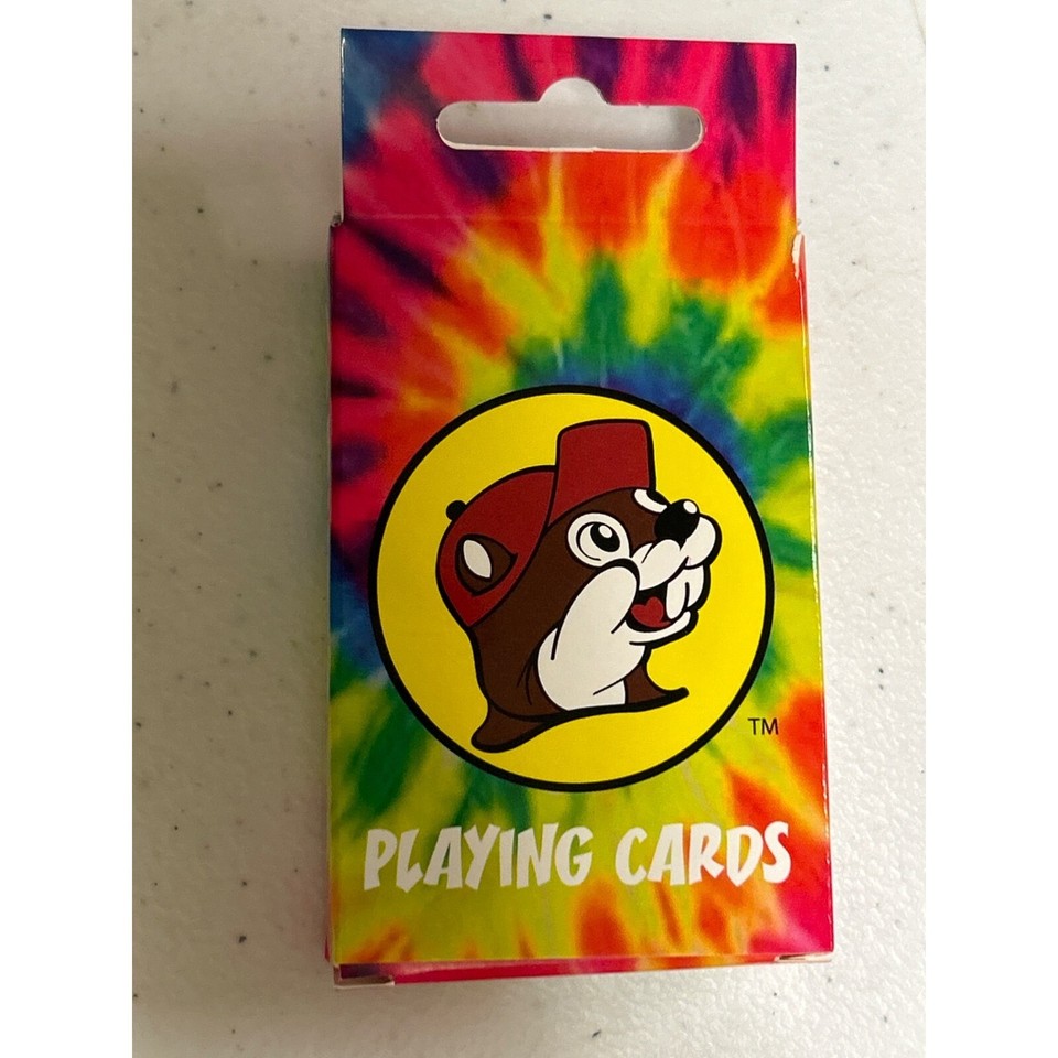 Bucee’s Playing Cards Tie Dye New In Box Gas Station Novelty eBay