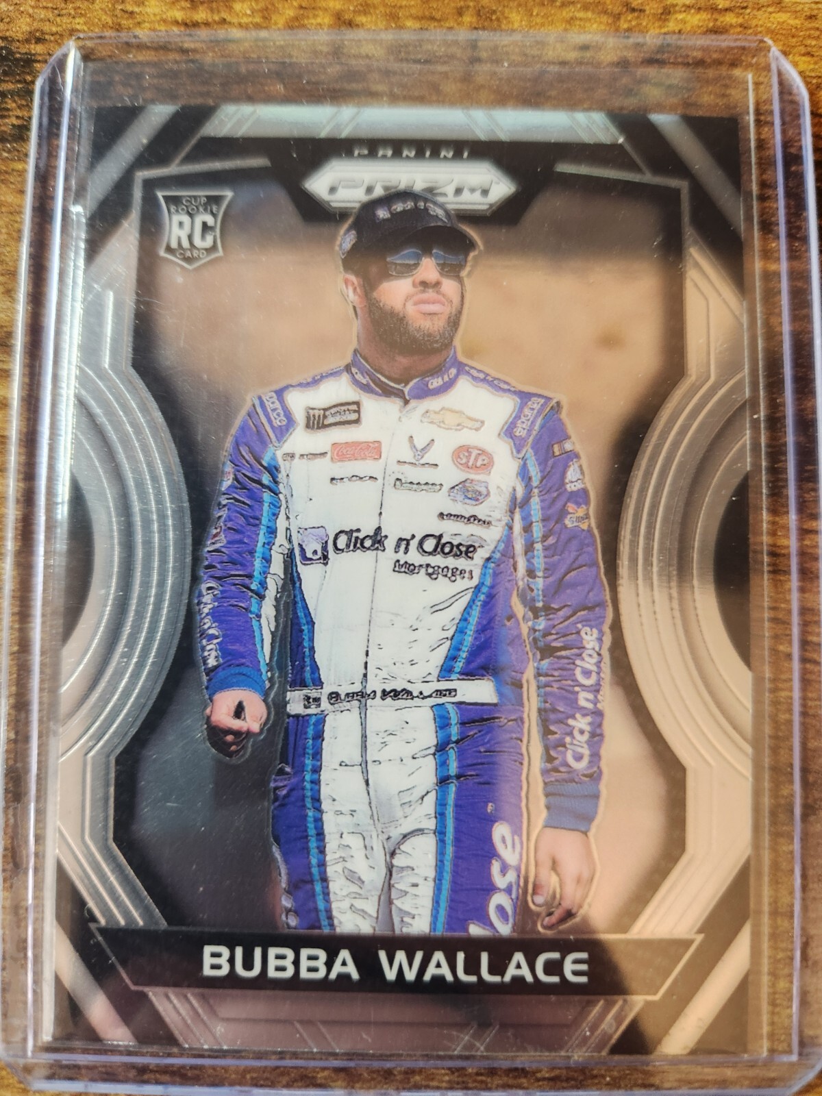 2018 Panini Prizm Racing Bubba Wallace Rookie RC #11 NASCAR
