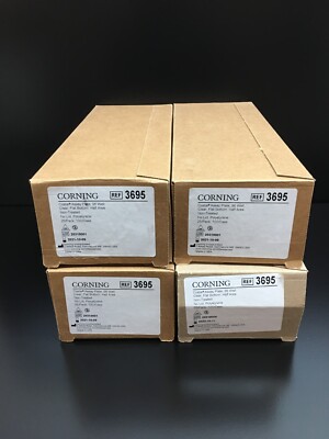 Corning REF 3695 | 96-well Clear Flat Bottom Polystyrene Microplate Lot 4 PKS