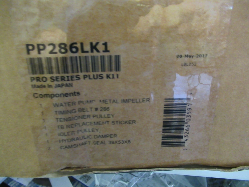 Varios Kit de correa de distribución Honda Acura V6 2001-04, PP286LK1, leer notas. Foto 4 de 4