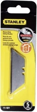 Stanley 11-921, 1992 Heavy-Duty Utility Knife Replacement Blades, 5 Blades