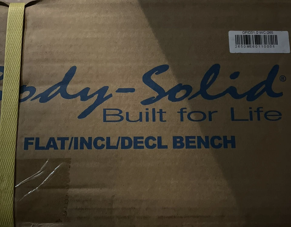 Banco de inclinación plana Body-Solid GFID31 GFID31 Foto 2 de 3