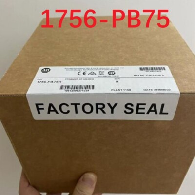 NEU Factory Sealed AB 1756-PB75 / A ControlLogix 24V DC Power Supply 1756PB75