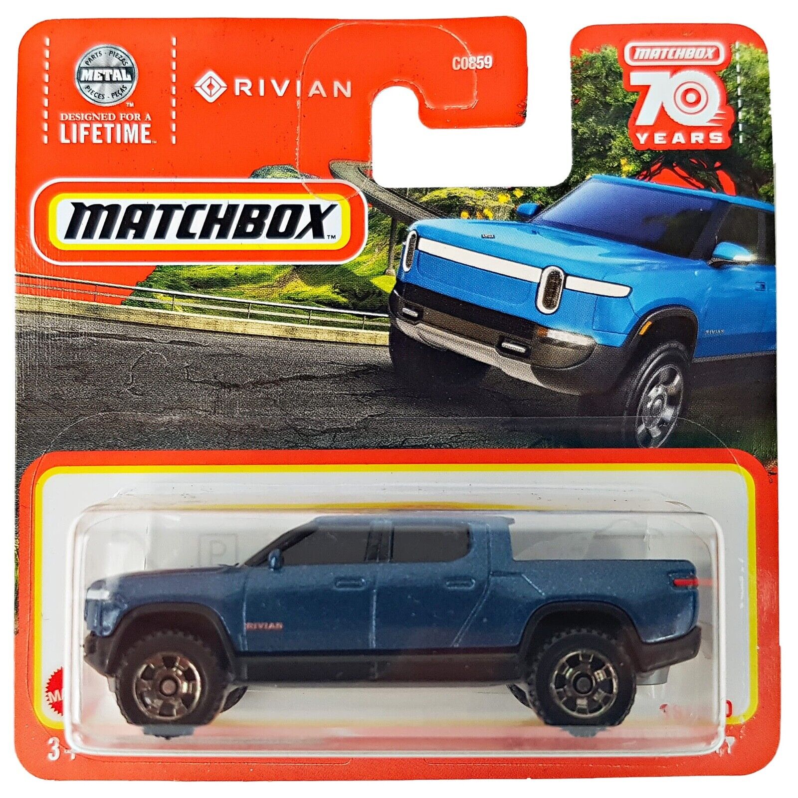 Rivian R1T EV Pickup Matchbox 38 MB1282 2023 Short Card 1:64 Toy Car HFR26  HFN89 eBay