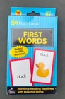 Carson Dellosa Brighter 54 Flash Cards First Words Essential Word Cards Age 4+
