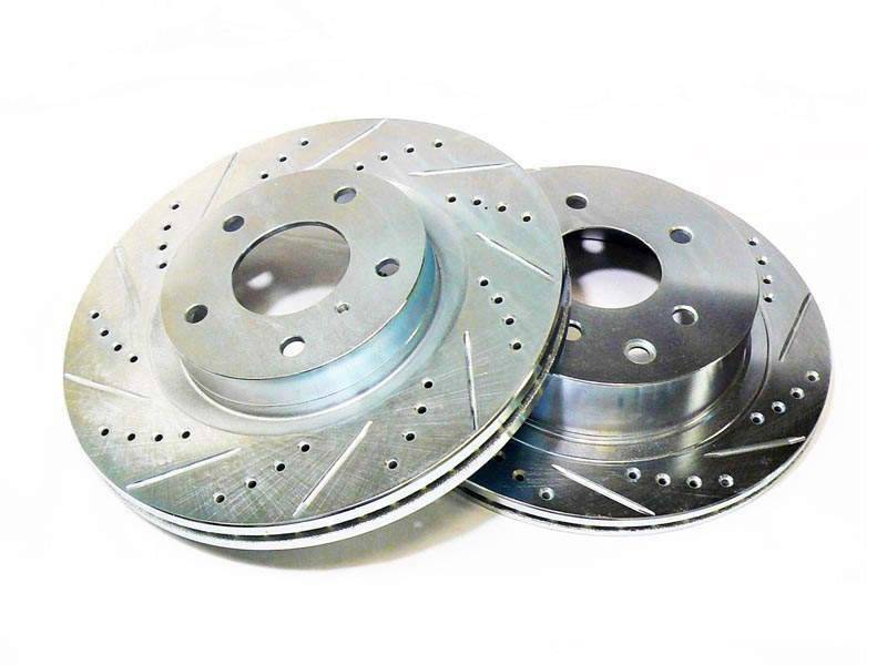 Z32 Rofu Rear Left Rotor PHASE 2 REAR BRAKE ROTORS DISCS FOR 90-96 NISSAN 300ZX Z32 TURBO NA ...