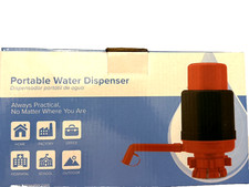 DISPENSADOR DE AGUA PORTÁTIL BRIO, SE ADAPTA A BOMBA MANUAL, CUALQUIER BOTELLA DE 3-5 GALONES