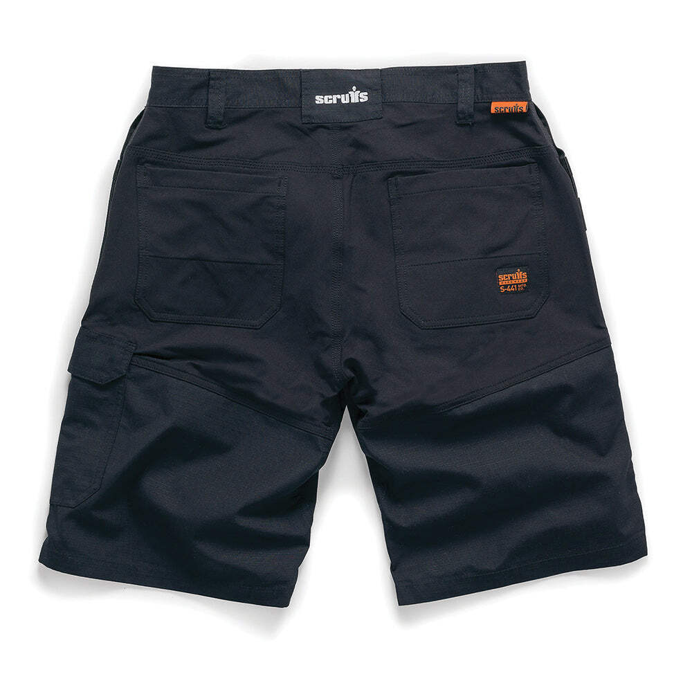 Thumbnail - Scruffs - Stretch-arbeitshorts „flex“, Schwarz