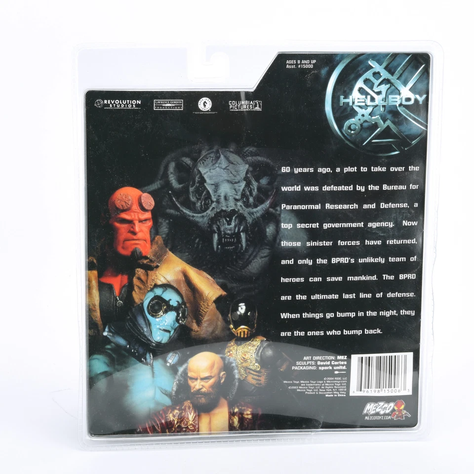 Figura de acción Hellboy Battle Damaged HB 7" exclusiva escala 1/12 muñeca cuerno juguetes Foto 2 de 4
