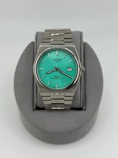Tissot PRX Powermatic Green Dial Steel Men Watch T137.407.11.091.01 New + Boxed