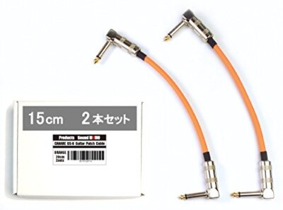 CANARE GS-6 Orange Canare P2 LLC Patchkabel 15cm 2 Stück Set Ethernet  PA-414...