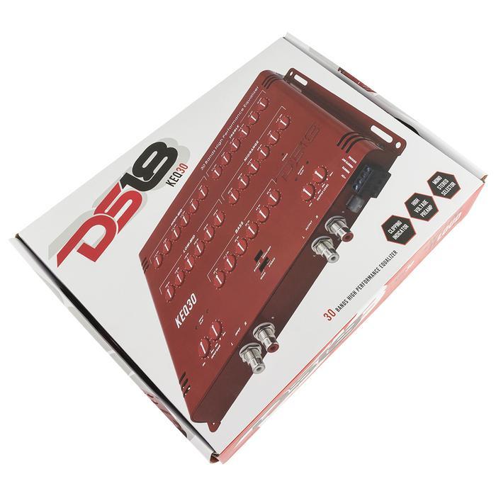 DS18 KEQ30 30 Band Car Stereo Amplifier Equalizer EQ Clipping