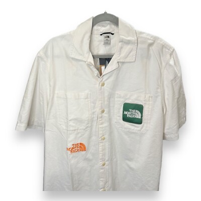 The North Face 2XL Earth Day Valley Woven Utility Shirt Button Down Shirt Men