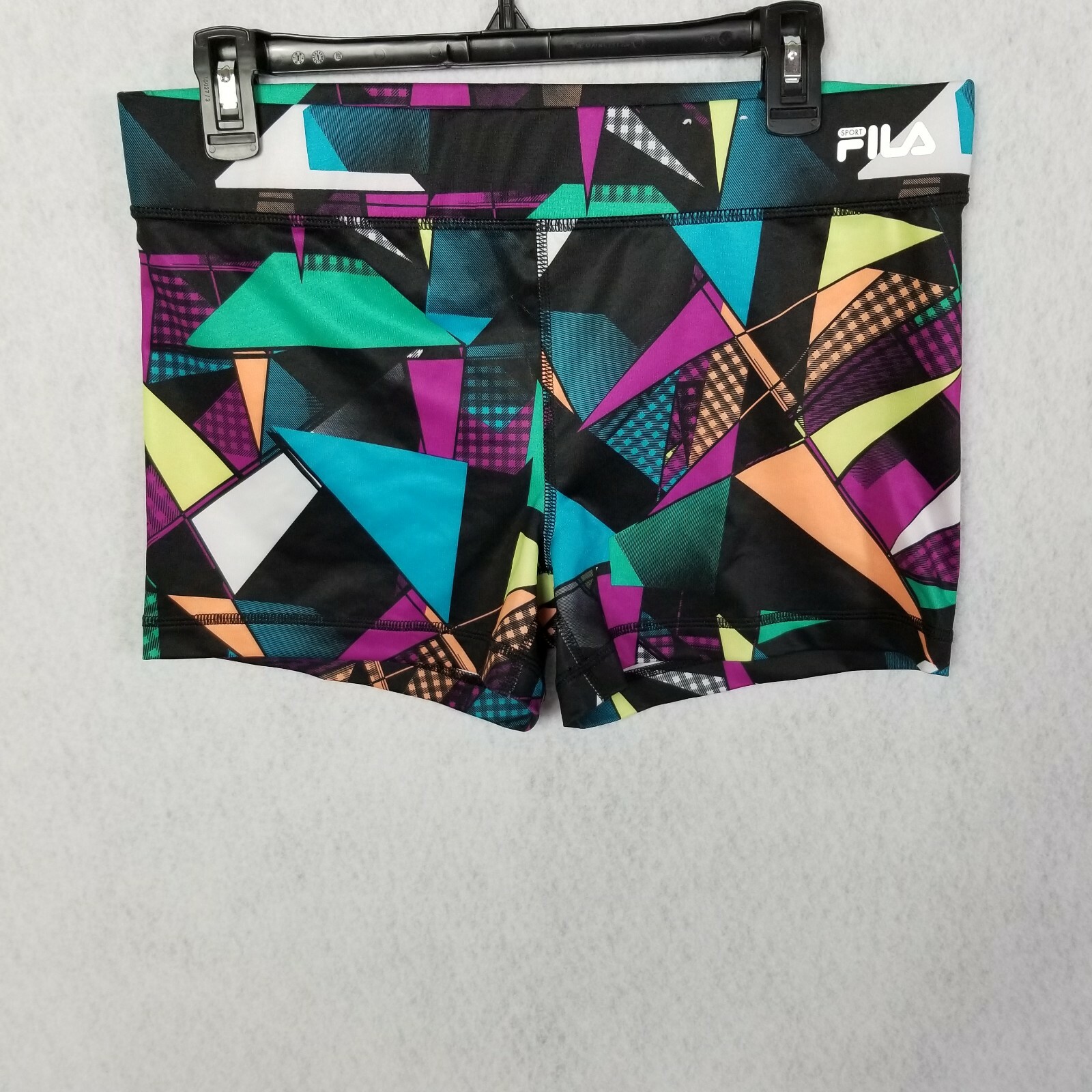 Pantaloncini da corsa FILA Performance ~ allenamento Activewear ~ geometrici ~ multicolore