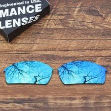 KEYTO Polarized Replacement Lenses for-Oakley Bottlecap Blue Mirrored