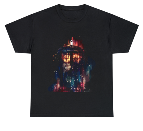 Doctor Who 60th Anniversary - Beautiful Tardis - T-Shirt/Tee/Top. Unisex. - Picture 1 of 5