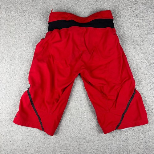 Vintage Oakley Mountain Bike Shorts Red MTB Cycling Mens 32 Rare 90s Gear - Picture 7 of 14