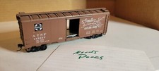 4J HO Scale Train Car SANTA FE ATSF 145627 BOXCAR KNUCKLERS COUPLER NEEDS DOORS