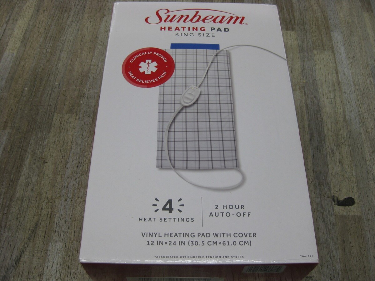 almohadilla termicaHEATING PAD KING SIZE NEW 12X24IN 4 HEAT