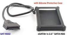 eSATAp to 2.5" Laptop Hard Drive Adapter Cable w/ Case