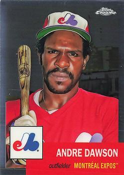 Andre Dawson 2022 Topps Chrome Platinum Anniversary - #58 - Montreal Expos - Picture 1 of 2