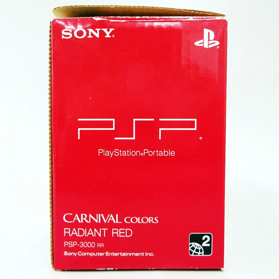 SONY PSP Playstation Portable Console Radiant Red PSP-3000 Japan New - Image 3 of 4