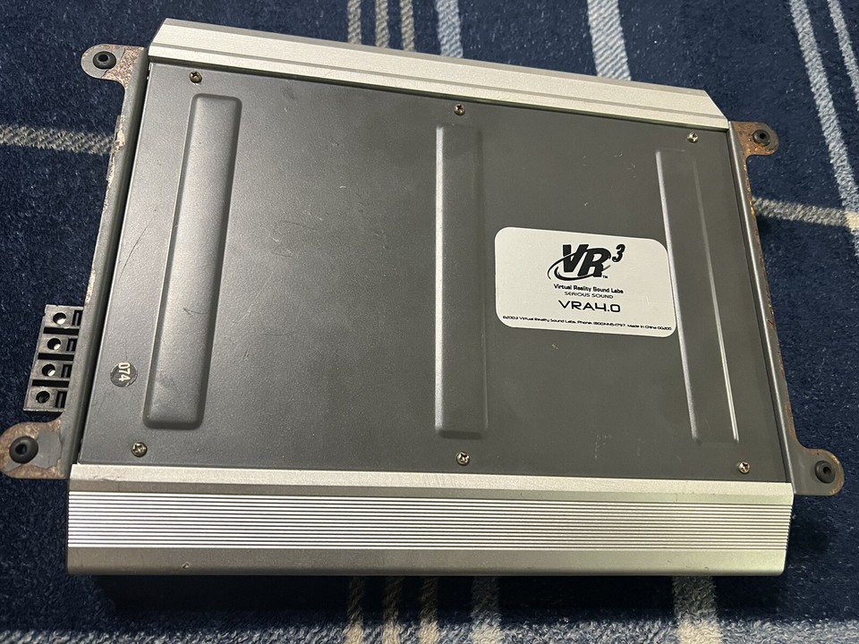 PARTS ONLY UNTESTED VR3 Virtual Reality Sound Labs 400W 4 Channel