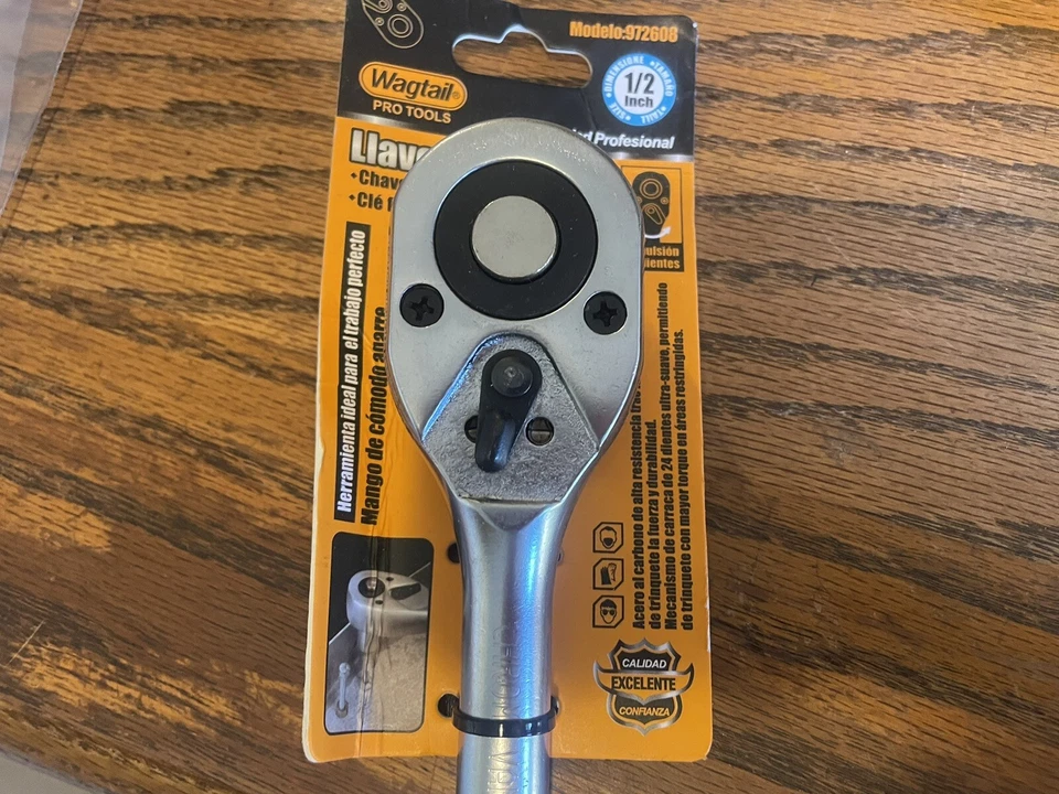 12 PC. "JUEGO DE ENCHUFES DE ACCIONAMIENTO 1/2"" NUEVO TRINQUETE WAGTAIL + DURO-WILLIAMS-INDESTRO-FLET-L31" Foto 2 de 4