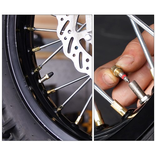 2.75/3.00-19 Inner Tube (80/100-19, 70/100-19 dirt bike tube) with TR4 Straig... - Picture 6 of 6