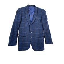 VTG Ermenegildo Zegna 40R Clappers 100 Pure Cashmere Sport Blazer Made in Italy