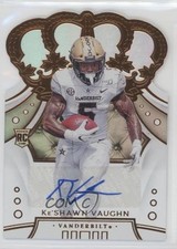2020 Chronicles Draft Picks Crown Royale Signatures Ke'Shawn Vaughn #65 Auto 3l1