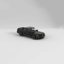 MOC Car Mercedes 560SEC 6.0 Widebody Building Block Model Kit Toy Gift 399 Pcs