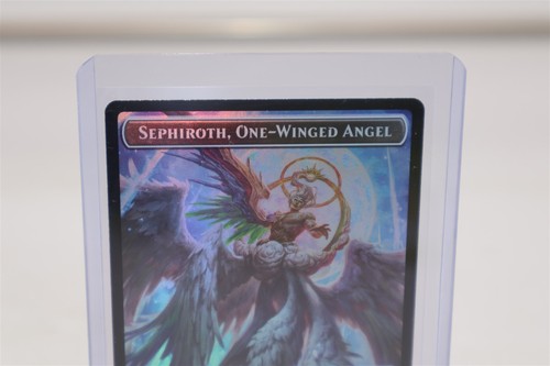 Magic MTG Final Fantasy Sephiroth, One-Winged Angel Emblem Foil 0024 - 第 2/6 張圖片