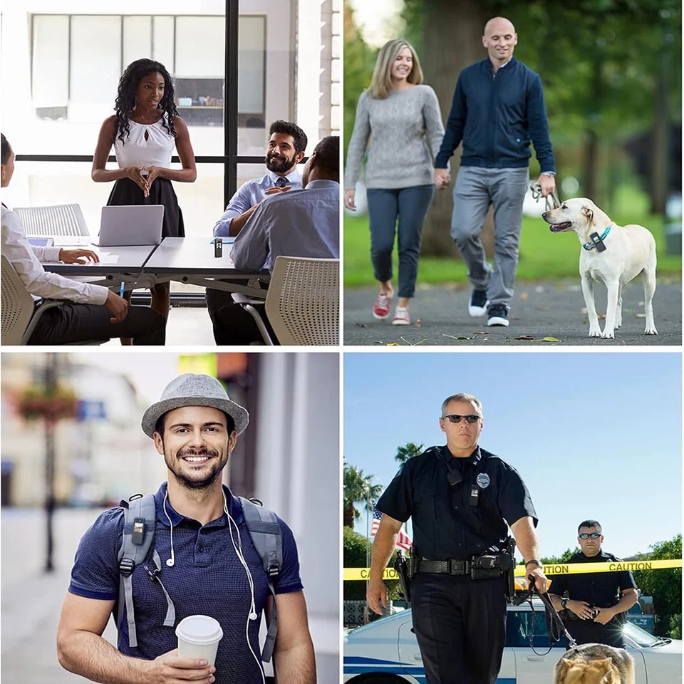 HD Mini Police Body Camera 1080P Video Audio Recorder Pocket Night Vision Cam US - Image 2 of 4