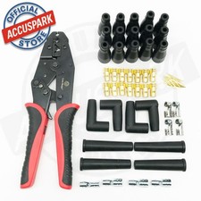 Pro HT Leads Crimping Tool Kit + Spark Plug & Coil Boots Set from Accuspark