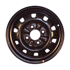 70645 Refinished Hyundai Sonata 1995-2001 14 inch Black Steel Wheel Rim