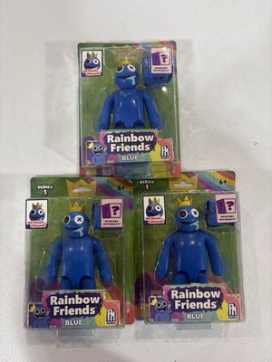 3x Rainbow Friends BLUE 5'' Action Figure Posable Figure Series 1 PhatMojo Sealed