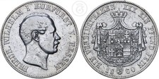 1860 Hessen-Kassel Kurf&uuml;rst Friedrich Wilhelm I. (1847-1866) Vereinstaler