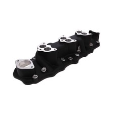 239 255 Triple Deuce 3x2 Intake Manifold Aluminum For Ford Flathead V8 - Black