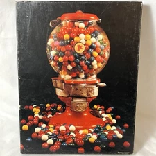 Complete Vtg By Gum 500+ Pc Jigsaw Puzzle Gumball Machine Hallmark Ambassador
